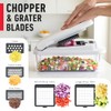 Mueller Original Pro Chopper - Versatile 10-in-1 Vegetable Cutter