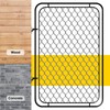 1-3/8" Chain Link Gate Hinges, Wall Mount Fence Gate Hinge