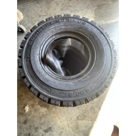 major new 5.00-8 500-8 FORKLIFT TIRE With Tubes, Flap Grip Plus Heavy duty