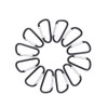 Magik 20-40 Pc D Shape Aluminum Carabiner Clips Spring Camping