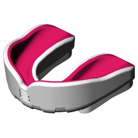 Makura Ignis Mouthguard (Polar White/Electric Pink, Junior)