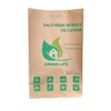 Kitchen Compostable Paper Bag Food Waste Bag Leak Resistant 300