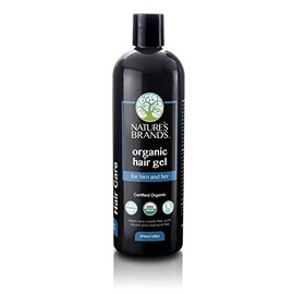 Hair Gel Organic by Herbal Choice Mari from Nature's Brands (16 Fl Oz Bottle) - No Toxic Synthetic Chemicals