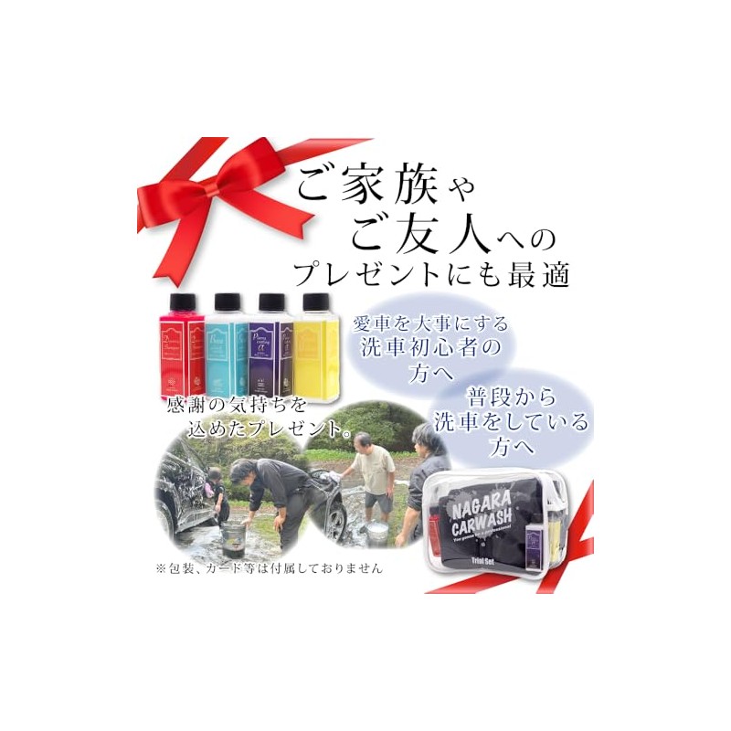 Car Wash While Carwashing: This is a gift set that