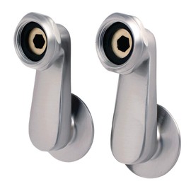 Kingston Brass AE3SE8 Swivel Elbows for Tub Faucet, 4-9/16" Length, Brushed Nickel