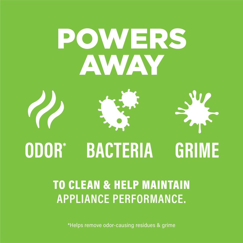 Affresh Garbage Disposal Cleaner, Helps Power Away Odor Causing Bacteria,