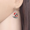 WEVENI Acrylic Christmas Earrings Dangle Cute Cat Jewelry Gifts for