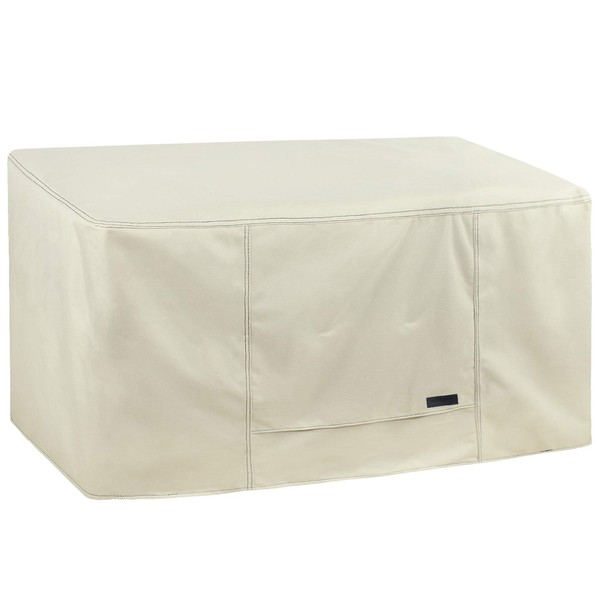 NettyPro Fire Pit Table Cover Rectangle Waterproof Heavy Duty Patio
