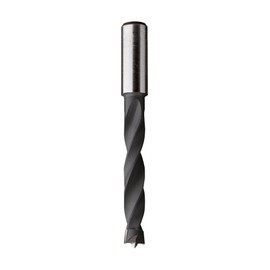 CMT 373.120.11 Four Flute Dowel Drill, 12mm (15/32-Inch) Diameter, 10X27mm Shank, Right-Hand Rotation