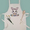 Azeeda 'Easter Bunny With Eggs Kawaii Style' Kid’s Cooking Apron