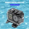 Waterproof Case for DJI Osmo Action 4 Action 3, 60M/196FT