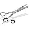 Modelling Scissors, 1 Serrated Edge, Stainless Steel 18 cm