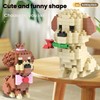 TwoBrain Micro Mini Blocks 8-in-1 Dog Toy Set, 1616 Piece