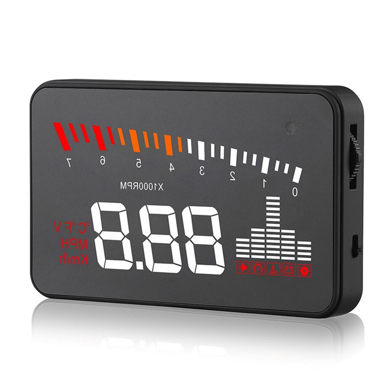 X5 HUD 3.5 Inches Universal Car HUD Head Up Display