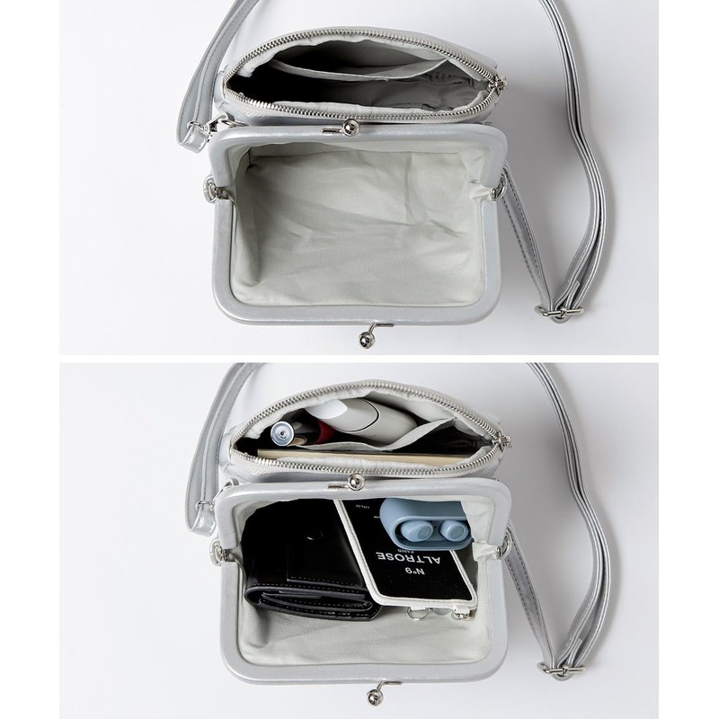 Altrose 000271-01 Black Shoulder Bag, Cross-Body Bag, Mini Synthetic Leather,