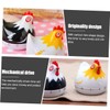 iplusmile 2pcs Cartoon Hen Timer for Cooking and Baking Mechanical