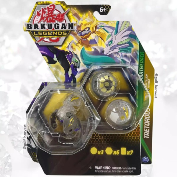 Bakugan Legends Diamond Tretorous Ultra Starter Pack w/ Spartillion &