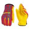 FEISHDEK - Guantes de trabajo de piel genuino para niños,
