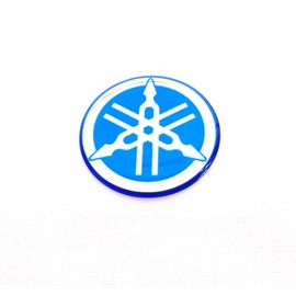 Yamaha Tuning Fork Emblem Sticker, Blue, Genuine Product, 1.2 inches (30 mm)