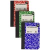 Mini Composition Book, Note Pad, 3 Pack in 3 different