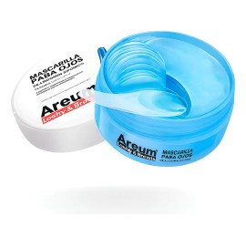 Parches de Hydrogel con Ácido Hialurónico para Contorno de Ojos - 60 Pares - Antiarrugas, Reduce Ojeras e Hinchazón - Hidratación Intensa 