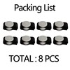 8PCS Oxygen Tube Holder for Glasses，Oxygen Nasal Cannula Clips for