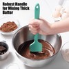 Doosu Silicone Scraper Spoon Spatulas, 600°F Heat Resistant BPA Free