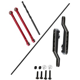 Rcarmumb Metal Rear Torsional Sway Bar Set Upgrades Part for 1/7 UDR RC Unlimited Desert Racer,Rear Alloy Anti-Sway Bar Anti-Roll Mount Hops up