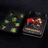 ORIFANTOU Butterfly DND Dice Green Liquid Core Dice Set with