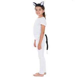 Charlie Crow Cat Ears & Tail Set for kids 3+ years.