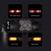 Tail Light Wireless Remote Control Bike Steering Lights Waterproof Riding