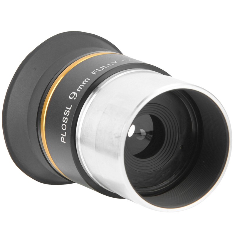 1.25inch Plossl Eyepiece 9mm Fully Coated Metal for Astronomic Telescope