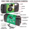Fujifilm Fujifilm QuickSnap Flash 400 Disposable 35mm Camera (1 Pack) Bonus Hand Strap + Quality Photo Microfiber Cloth