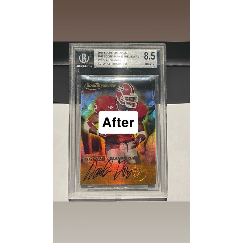 Sports Card Cleaning Kit Spray Polish Grading Centering PSA SGC