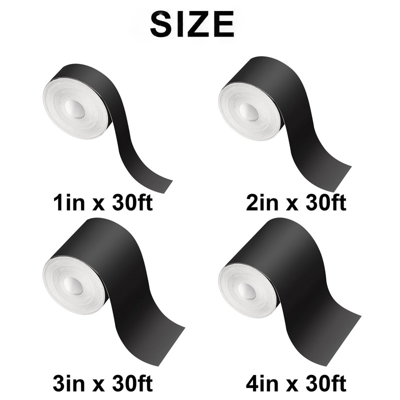 Arespark Matte Black Vinyl Wrap, Self-Adhesive Matte Vinyl Tape for