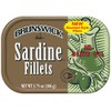 BRUNSWICK Wild Caught Sardine Fillets in Olive Oil, 18 Cans