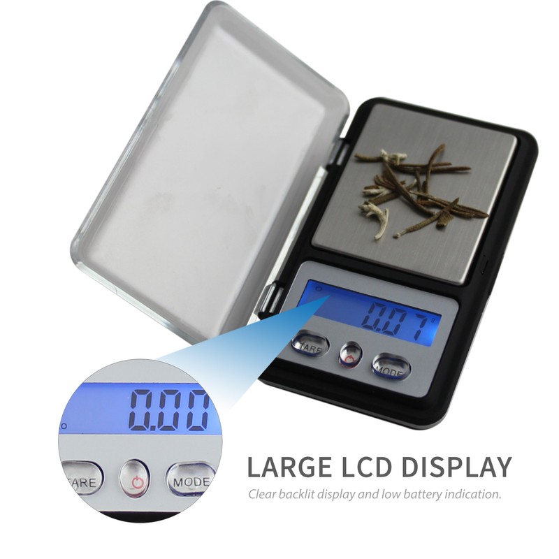200g Jewelry Scale Digital Pocket Scales LCD Display Scale Small