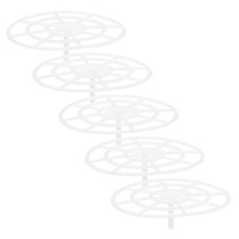 LIFKOME Jar Press Versatile Pickle Fermentation Press Set 5 Piece Wide Mouth Jar Weights Pickling Mesh for Canning