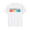 Vintage Middletown New Jersey NJ Retro Design T-Shirt