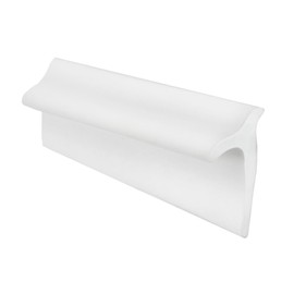Rec Pro RV White Reverse Cove Molding | Indoor & Outdoor Use | Flexible | Can Stain or Paint (100')