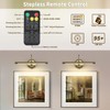 JOOSENLUX Battery Operated Picture Light Gold - Modern Wireless Picture