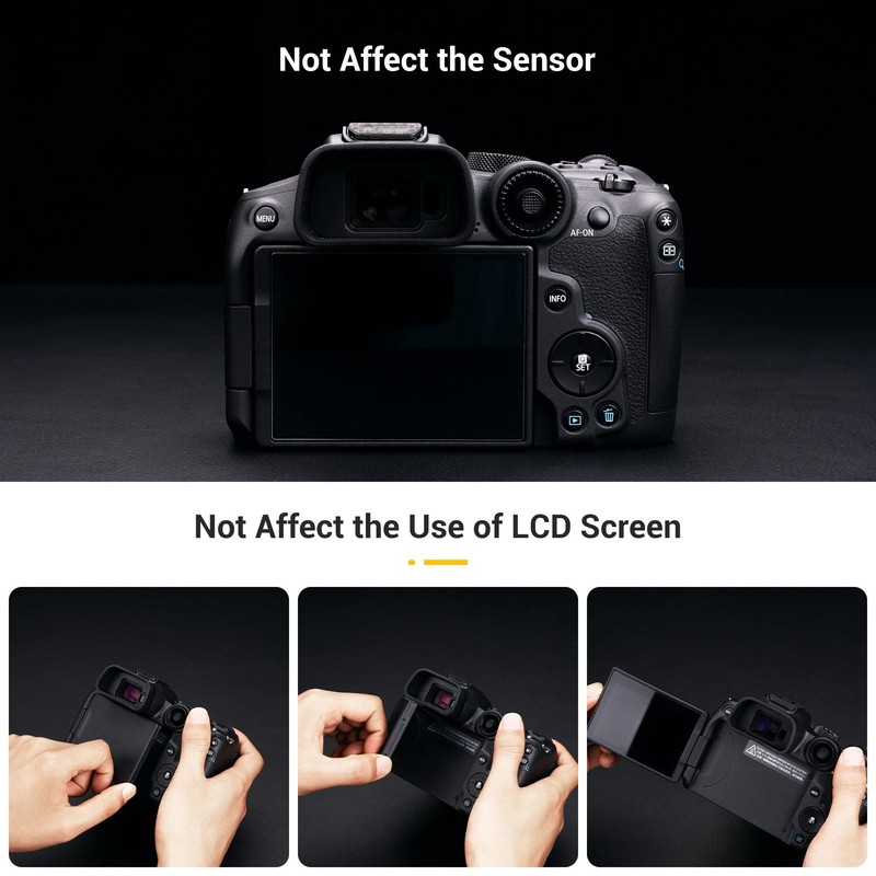 KIWIFOTOS Camera Extended Eyecup Eyepiece Compatible with Canon EOS R7