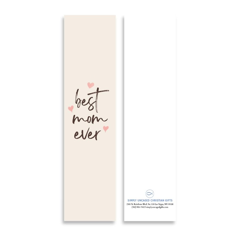 8’X2’ Bookmark for Mom | Gift for Mothers (Best Mom