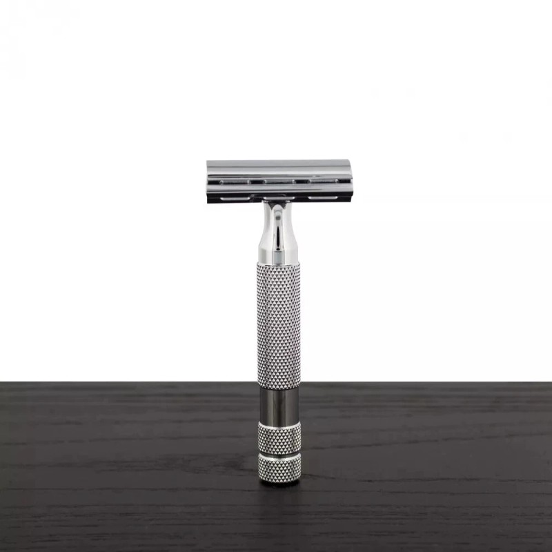 Rockwell 6C Razor, White Chrome Adjustable 6 Settings For Men