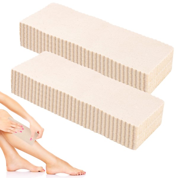 Body and Facial Muslin Strips for Hair Removal Natural Muslin Epilating Strips 2.8 x 7.9 Inches Large Waxing Strips Bulk for Women and Men (200 Pieces)
