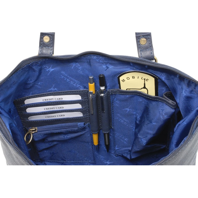 Catwalk Collection Handbags - Women's Leather Shoulder Bag - Ladies