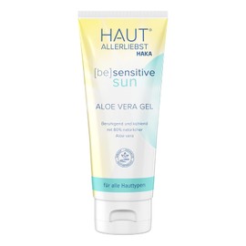Hautallerliebst Aloe Vera Gel for the Care of Body and Face, Soothing and Cooling Moisturiser (1 x 100 ml)