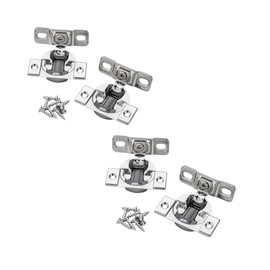 Blum Compact Bluemotion - Bisagra de superposición (1-3/8"), 2 Pairs (4 Hinges), Nickle