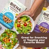 BIENA Chickpea Snacks - Crunchy Roasted Chickpeas - High Fiber