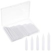 Oruola Pack of 100 collar stays, shirt collar insert men,